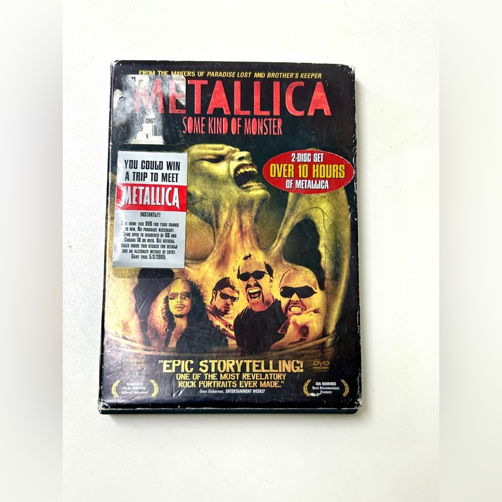 Metallica Some Kind of Monster Double Disc DVD Documentary Movie